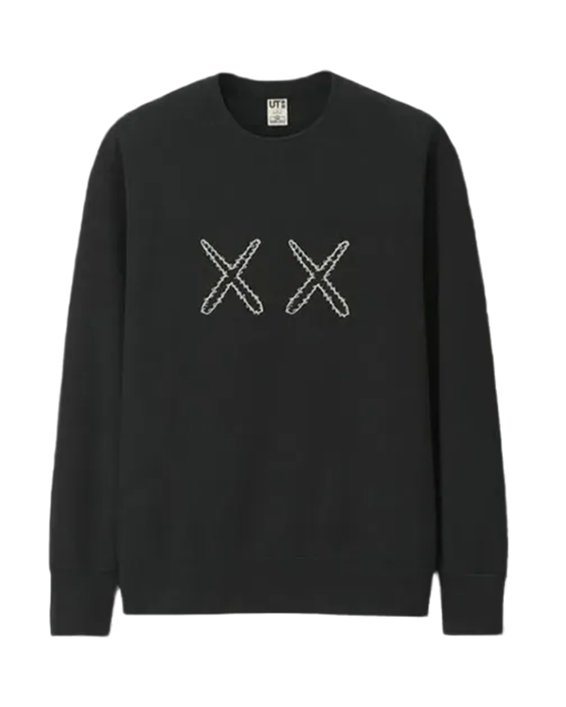 Sweat-shirt Uniqlo x KAWS x Sesame Street XX noir