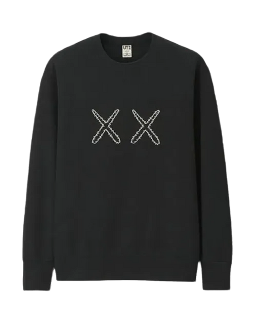 Uniqlo x KAWS x Sesame Street XX Sweatshirt Black