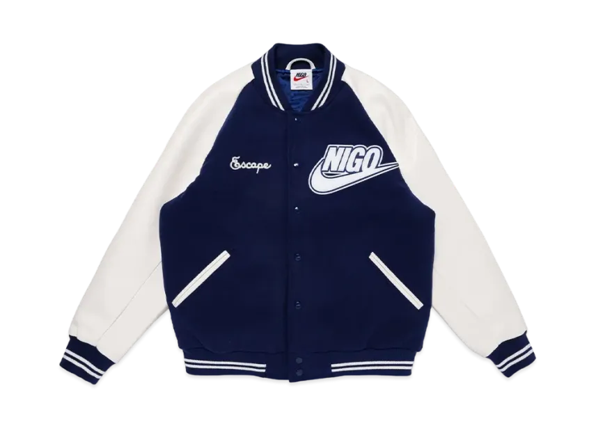 NIGO x Nike NRG Varsity Jacket "Navy"（NIGO）
