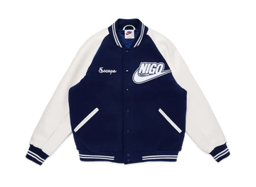 NIGO x Nike NRG Varsity Jacket "Navy"（NIGO）