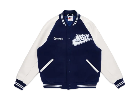 NIGO x Nike NRG Varsity Jacket "Navy"（NIGO）