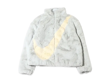 Nike AS W NSW Jacket Faux Fur Swoosh "Photon Dudt"